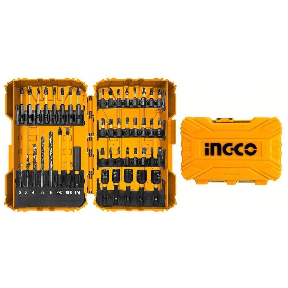 Ingco AKDL24502 45pcs Impact Screwdriver Bit Set - KHM Megatools Corp. Main image