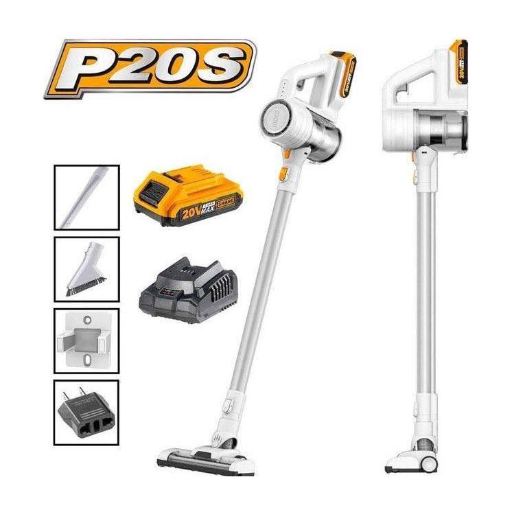 Ingco CVLI2006 20V Li-Ion Vacuum Cleaner 8L - KHM Megatools Corp. Main image