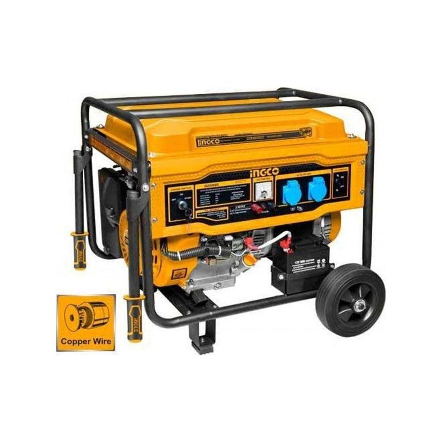 Ingco GE65003-5P Gasoline Generator 6.5KVA - KHM Megatools Corp. Main image