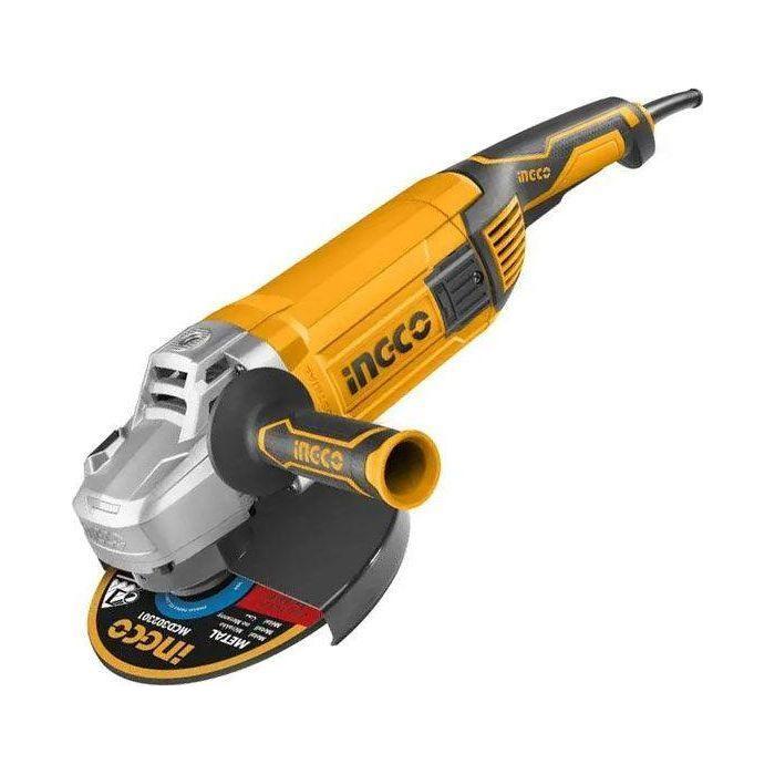 Ingco AG24008 Angle Grinder 9'' 2400W - KHM Megatools Corp. Main image
