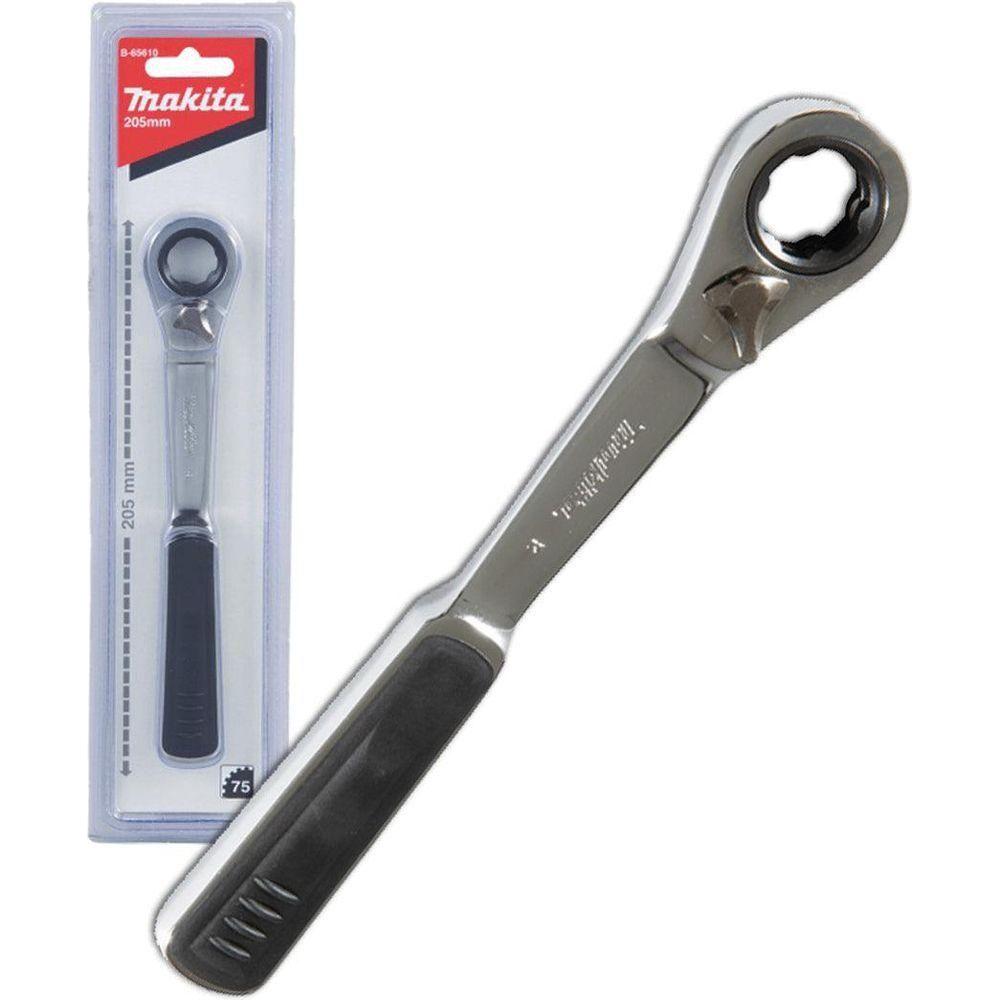 Makita B-65610 Pass-Thru Straight Ratchet Handle - KHM Megatools Corp. Main image