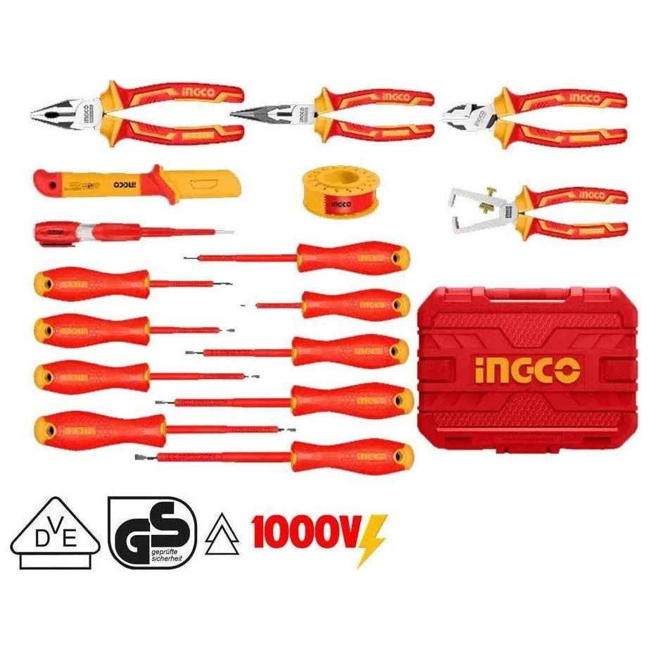 Ingco HKITH1601 16pcs Insulated Hand Tools Set - KHM Megatools Corp. Main image