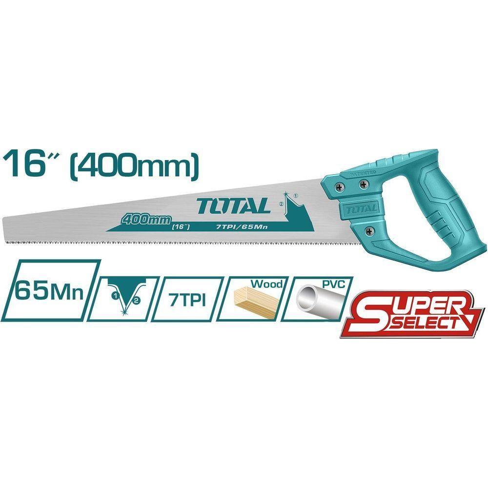Total THT551663D Hand Saw 16" | Total by KHM Megatools Corp. Main image