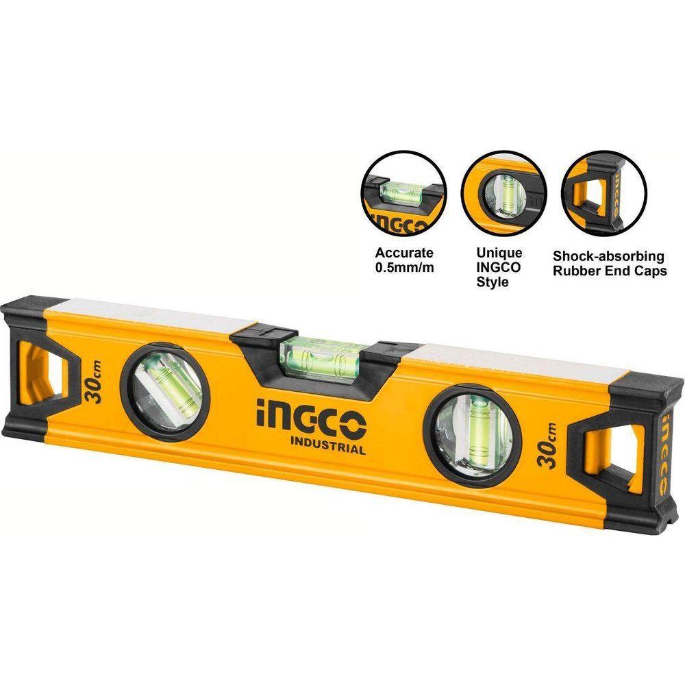 Ingco Spirit Level Bar (Non-Magnetic) [Industrial] - KHM Megatools Corp. Main image