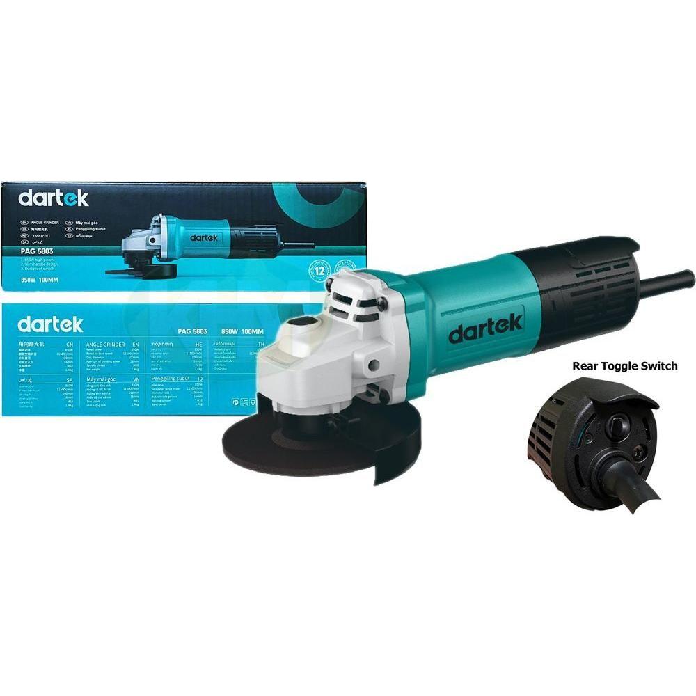 Dartek PAG 5803 (05-100) Angle Grinder 4" 850W - KHM Megatools Corp. Main image