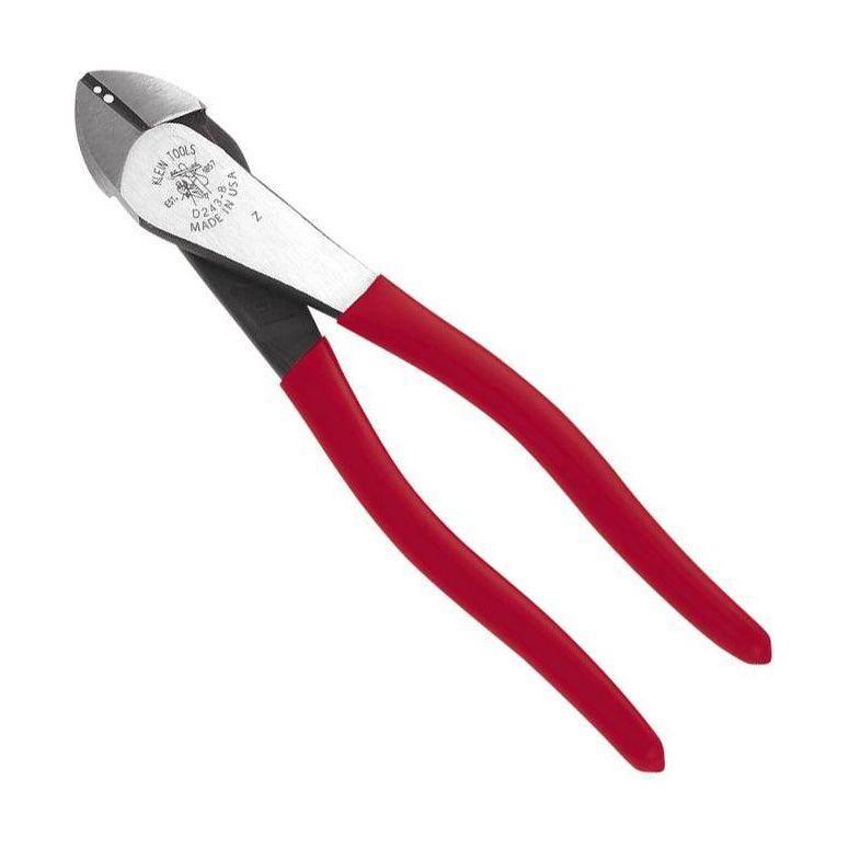 Klein D243-8 Hi-Leverage Diagonal Cutting Plier with Skinning Holes | Klein by KHM Megatools Corp. Main image