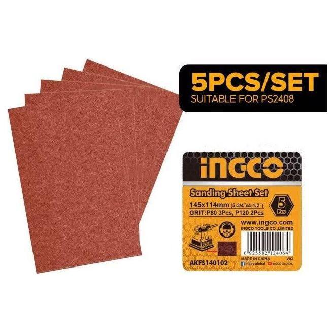 Ingco AKFS140102 Sanding Sheet Set for PS2408 - KHM Megatools Corp. Main image
