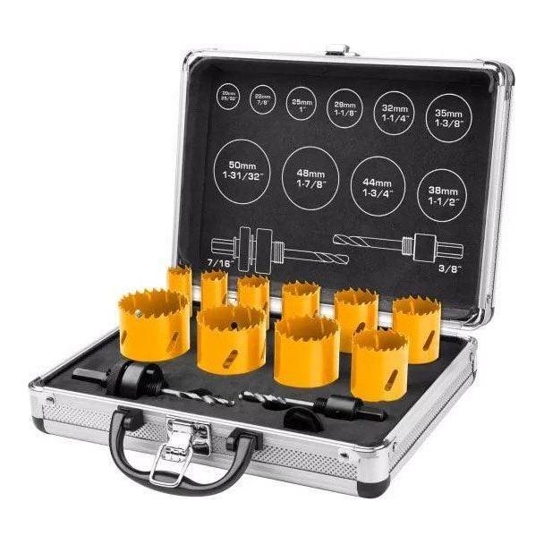 Ingco AKH0121 Bi-Metal Hole Saw Set 12pcs/Set - KHM Megatools Corp. Main image
