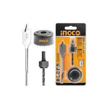 Ingco AKHS302 3pcs Lock Installation Hole Saw Set - KHM Megatools Corp. Main image