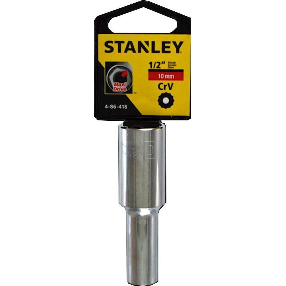 Stanley Deep Socket Wrench 1/2" Drive 6pts [Loose] - KHM Megatools Corp. Main image