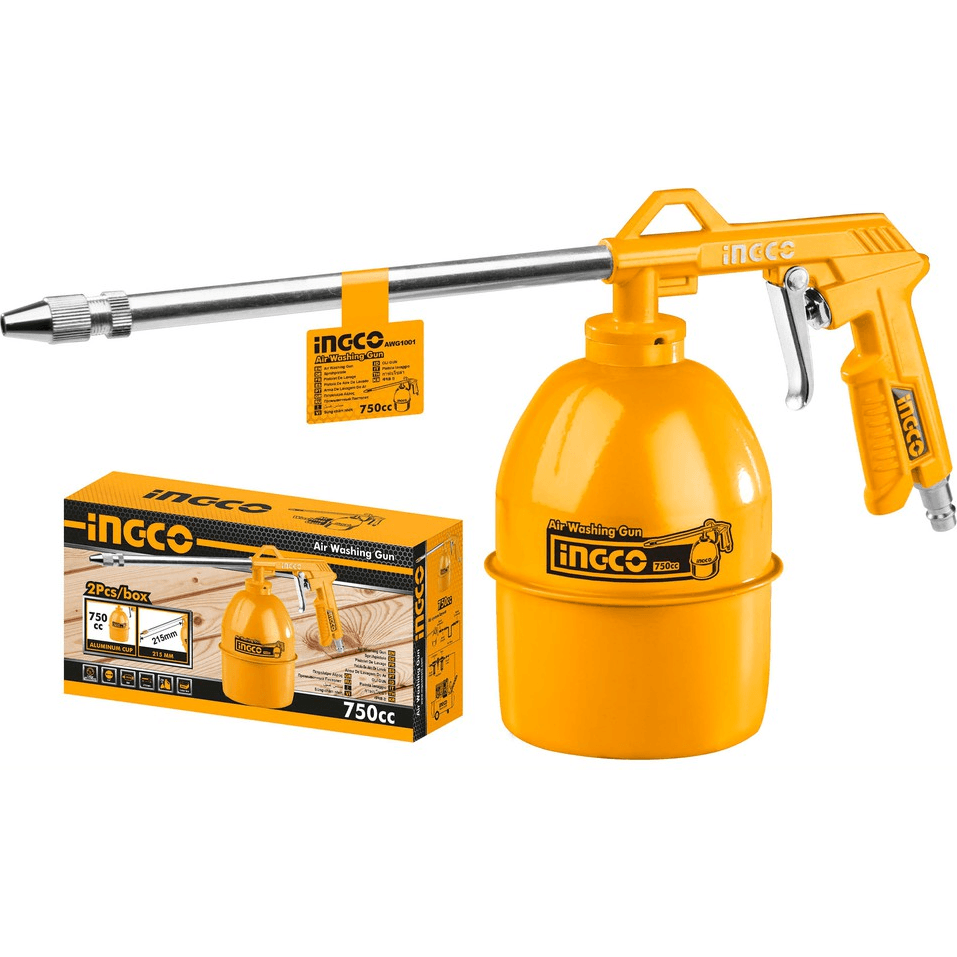 Ingco AWG210013 Pneumatic Air Washing Gun 750cc - KHM Megatools Corp. Main image