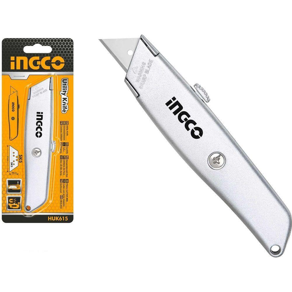Ingco HUK615 Utility Cutter Knife - KHM Megatools Corp. Main image