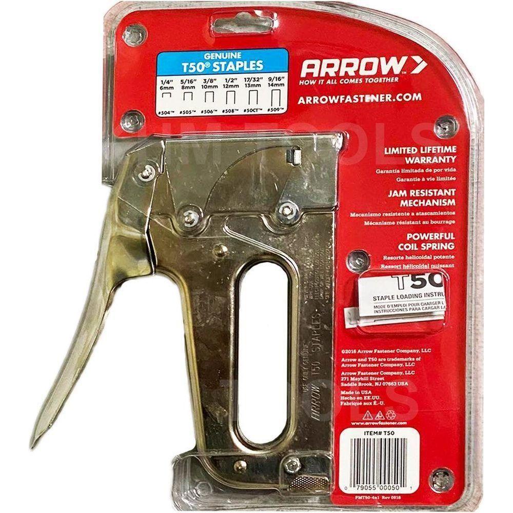 Arrow  T50 Heavy Duty Staple Gun / Gun Tacker Secondary image