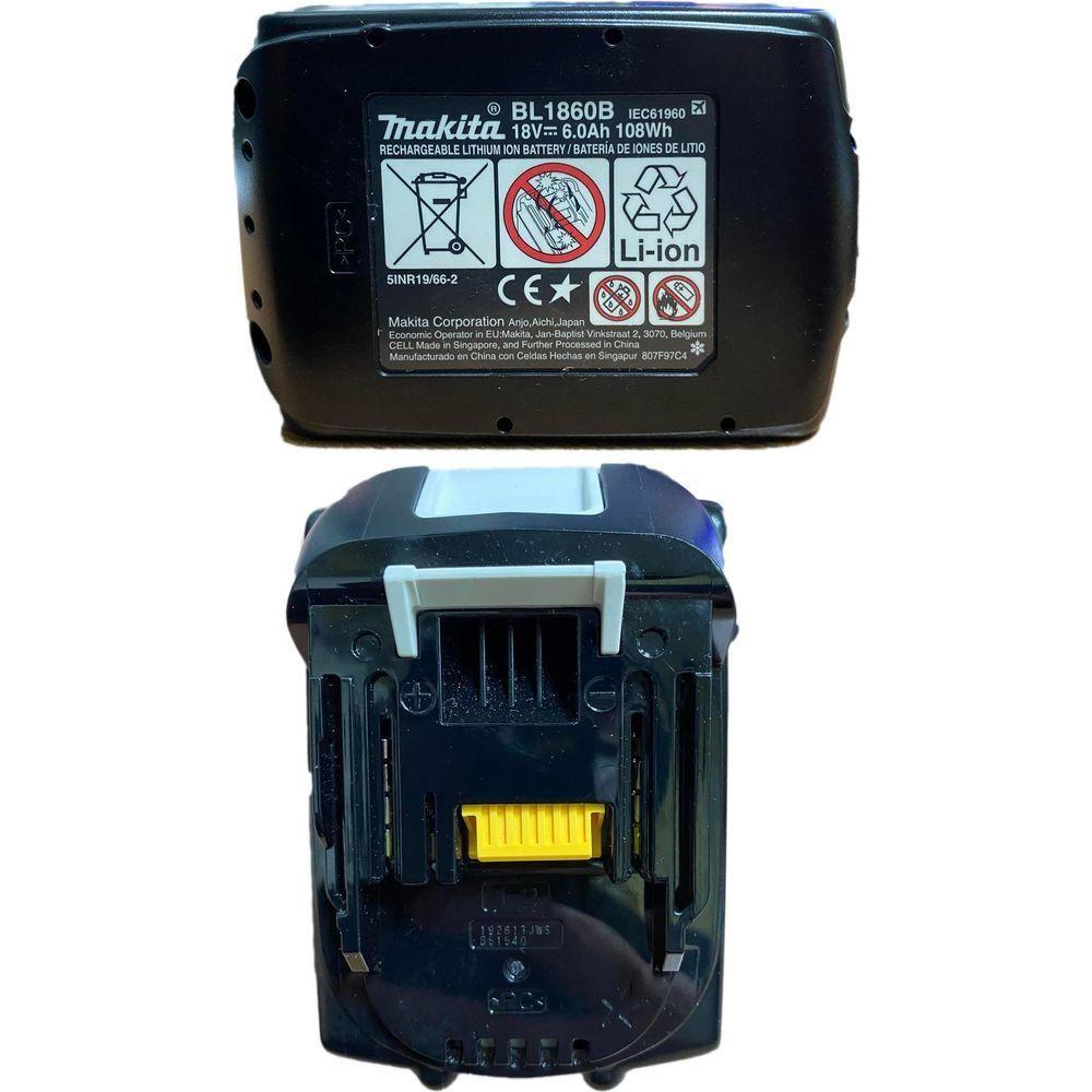 Makita BL1860B 18V / 6.0Ah Lithium-Ion Battery (LXT) Secondary image