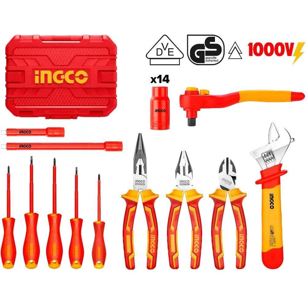 Ingco HKITH2601 26pcs Insulated Hand Tools Set - KHM Megatools Corp. Main image