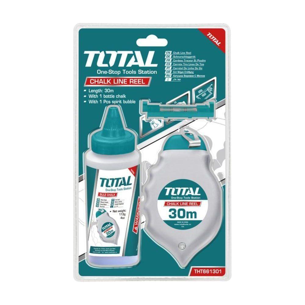 Total THT661301 Chalk Line Level Reel Set | Total by KHM Megatools Corp. Main image