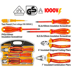 Ingco HKIST3061 6pcs Insulated Hand Tools Set - KHM Megatools Corp.