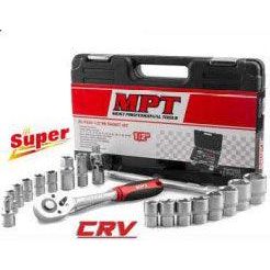 MPT MHG03001 Socket 22pcs Set 1/2 Drive - KHM Megatools Corp. Main image