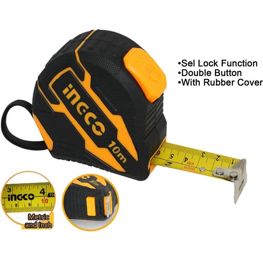 Ingco Steel Tape Measure (Auto Lock / Self Lock) - KHM Megatools Corp. Main image