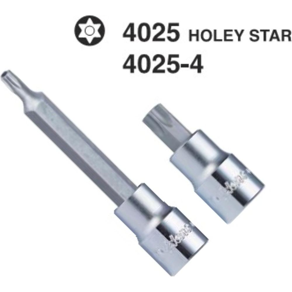Hans 4025 -TH 1/2" Drive Torx Bit Holey Socket Wrench (Tamperproof) [Loose] - KHM Megatools Corp. Main image