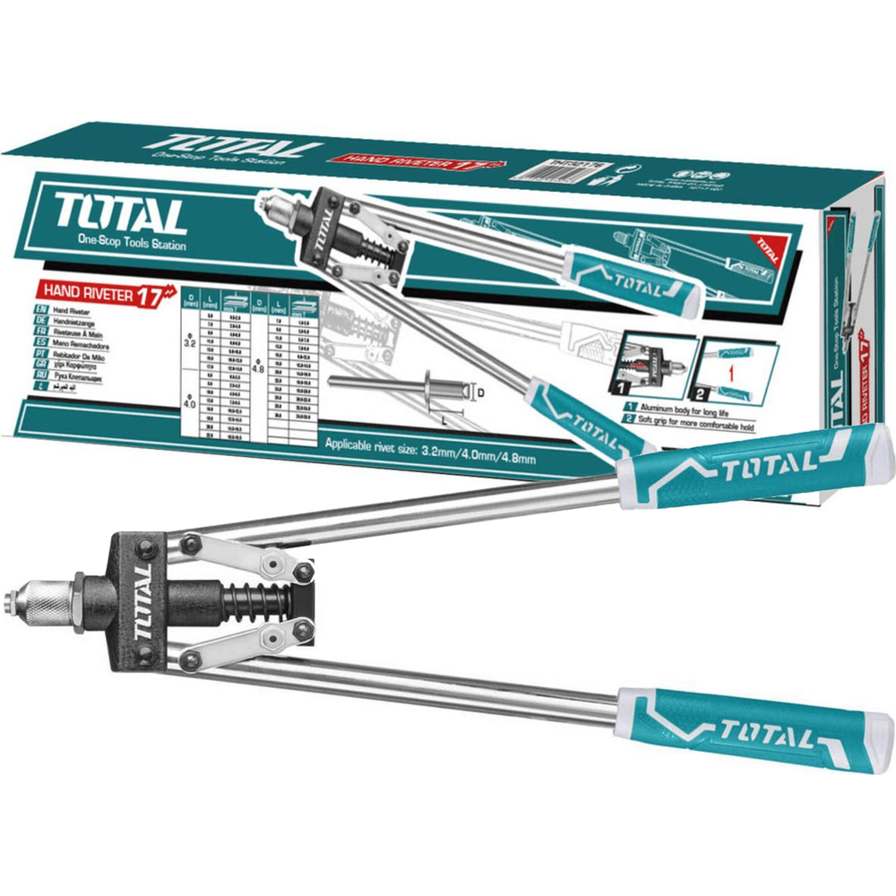 Total THT32176 Industrial Type Hand Riveter 17" | Total by KHM Megatools Corp. Main image