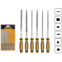 Ingco HKTF63 6pcs File Bastard with Handle Set - KHM Megatools Corp.