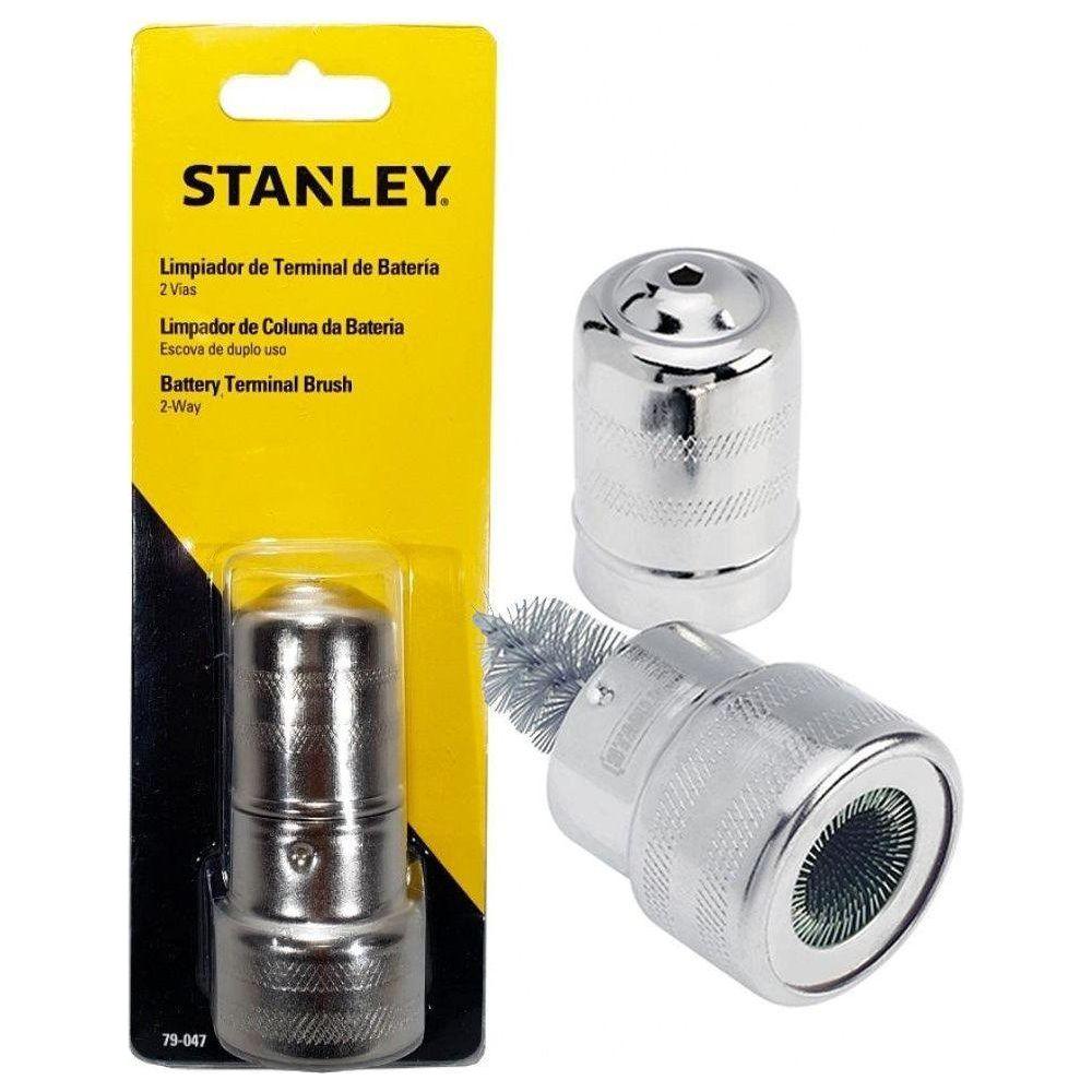 Stanley 79-047 2-Way Metal Battery Terminal Cleaning Brush - KHM Megatools Corp. Main image
