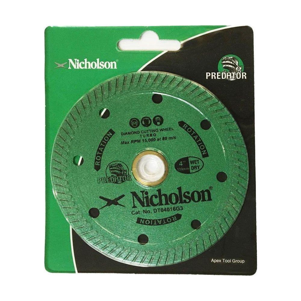 Nicholson Diamond Cut off Wheel Secondary image