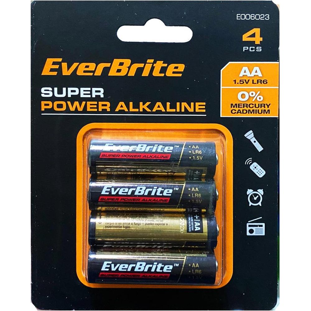 Everbrite Super Power Alkaline Batteries - KHM Megatools Corp.