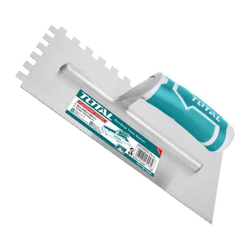 Total THTT81286 Plastering Trowel with Teeth (Plastic Handle) | Total by KHM Megatools Corp. Main image