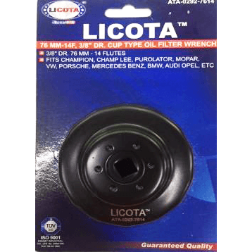 Licota 3/8" DR. Cup Type Oil Filter Wrench - KHM Megatools Corp. Main image