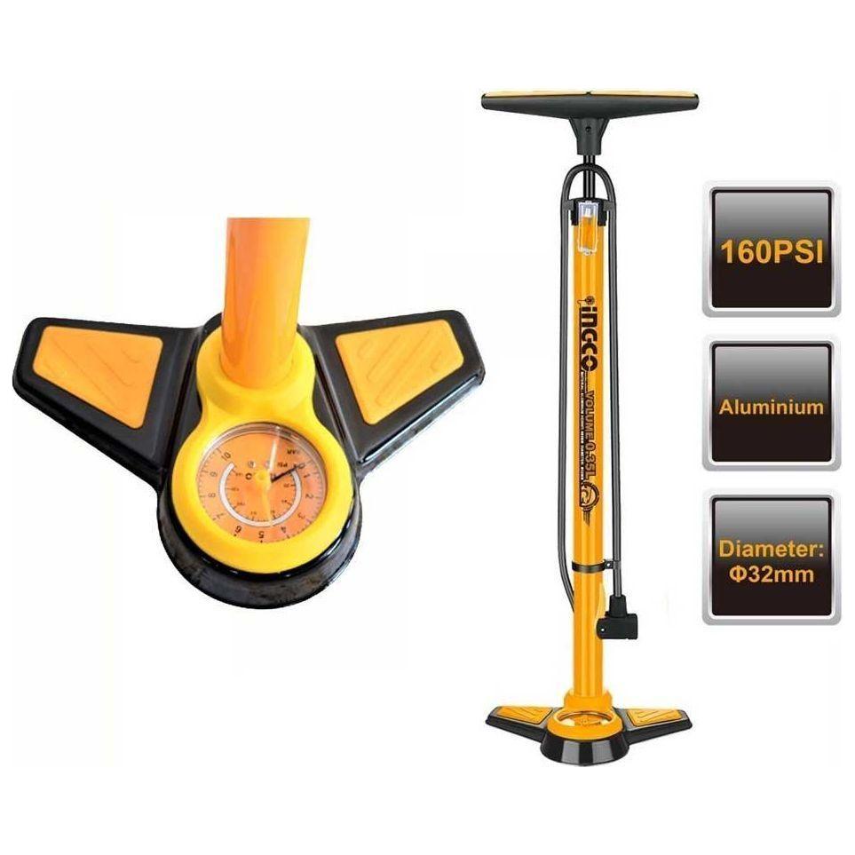 Ingco MPP3201 Tire Hand Pump Inflator (Anti-Slip Foot Pad) 160 psi - KHM Megatools Corp. Main image