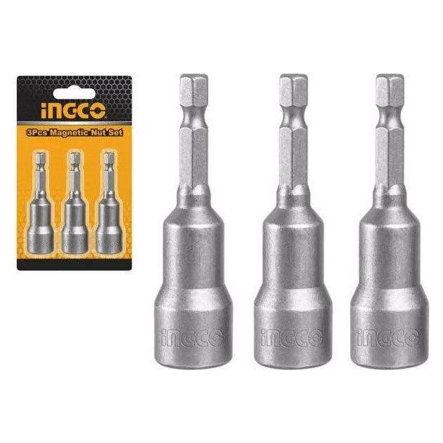 Ingco AMN1231 Magnetic Nut Set 3pcs/Set - KHM Megatools Corp. Main image