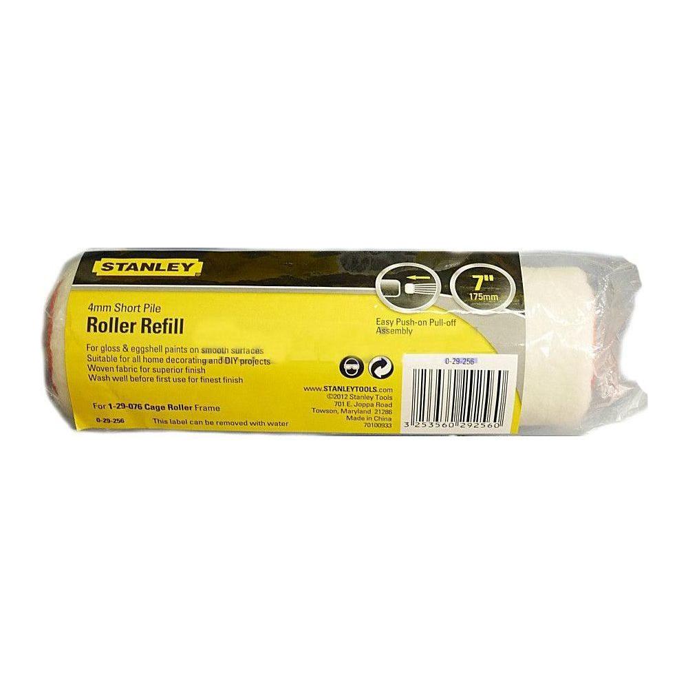 Stanley 29-256 Paint Roller Refill 7"(Short Pile) | Stanley by KHM Megatools Corp. Main image