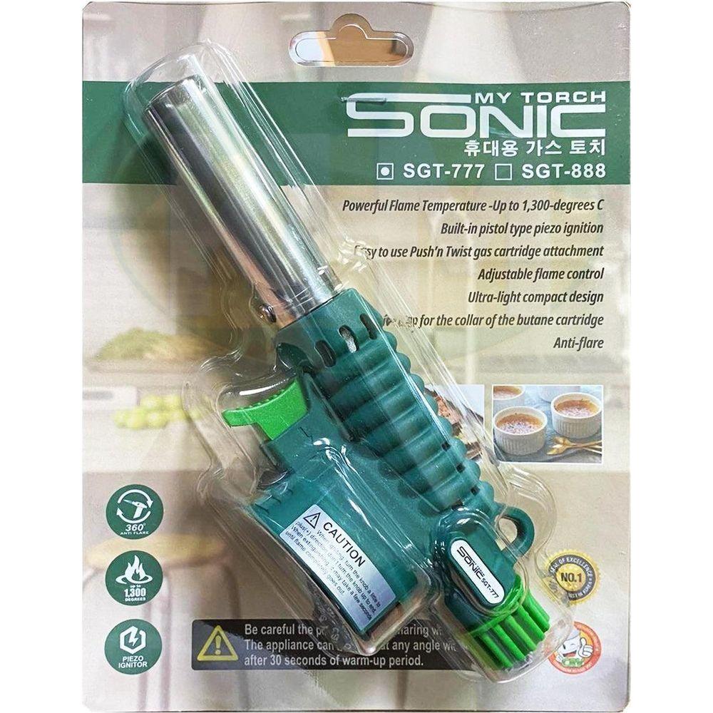 Sonic SGT-777 One Touch Butane Gas Torch (Butane Powered) - KHM Megatools Corp. Main image