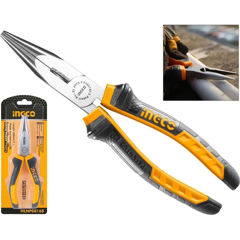 Ingco Long Nose Pliers - KHM Megatools Corp. Main image