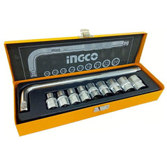 Ingco HKTS12101 10pcs Socket Wrench Set 1/2" Drive - KHM Megatools Corp.