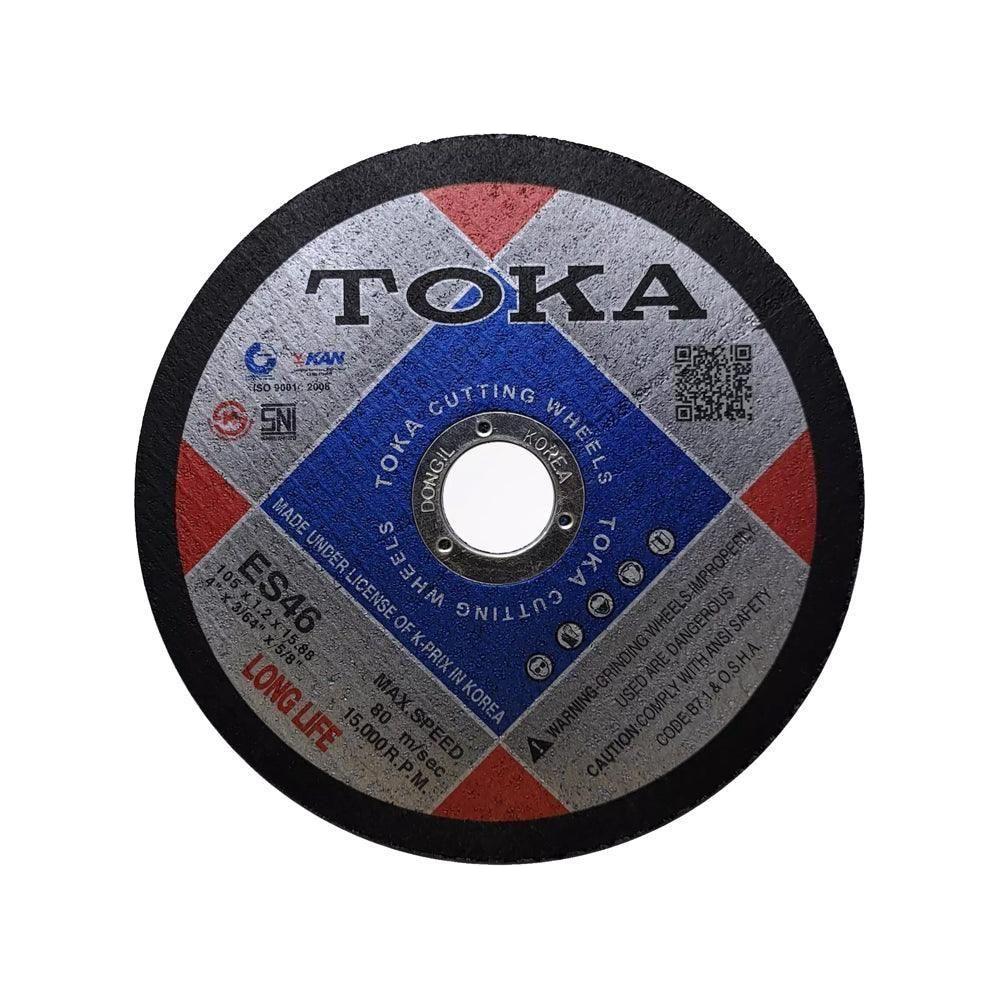 Toka ES46 Stainless Cut Off Wheel 4" (Super Thin) | Toka by KHM Megatools Corp. Main image