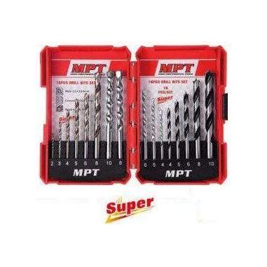 MPT MJ11001 16pcs Drill Bit Set - KHM Megatools Corp. Main image