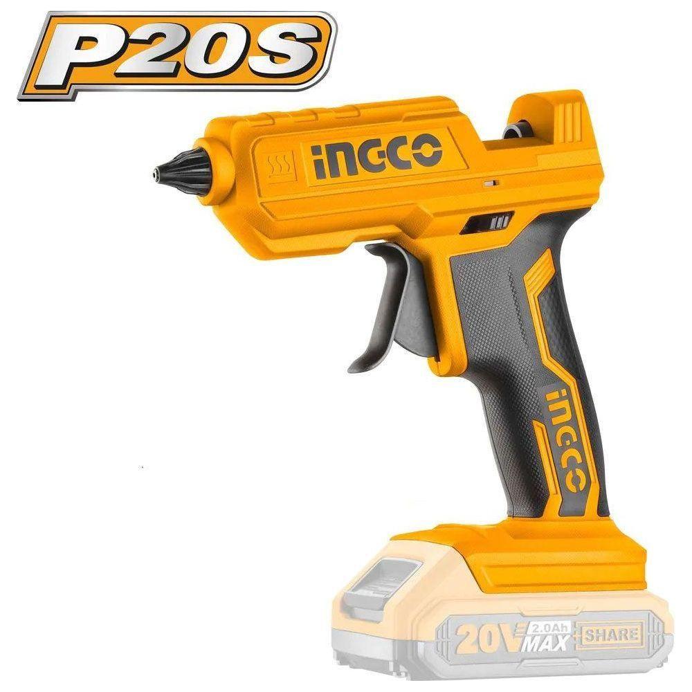 Ingco CGGLI2001 20V Cordless Li-Ion Glue Gun 20V - KHM Megatools Corp. Main image