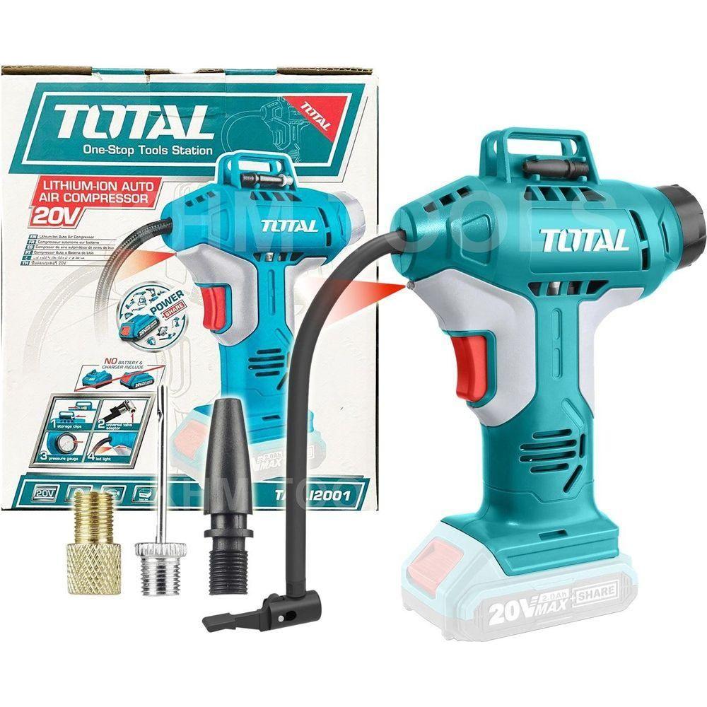 Total TACLI2001 20V Cordless Auto Air Compressor (150 psi) [Bare] | Total by KHM Megatools Corp. Main image