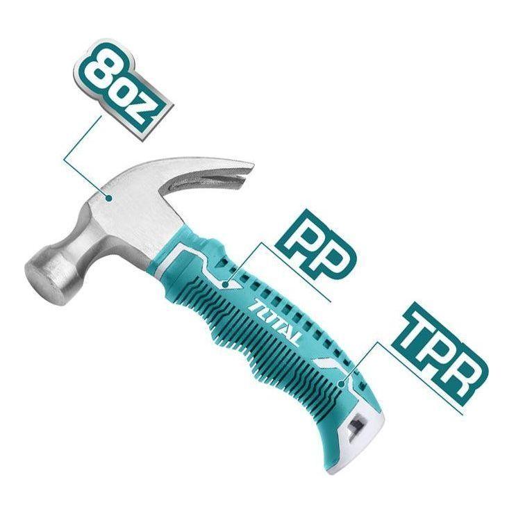 Total THTM7386D Mini Claw Hammer | Total by KHM Megatools Corp. Main image