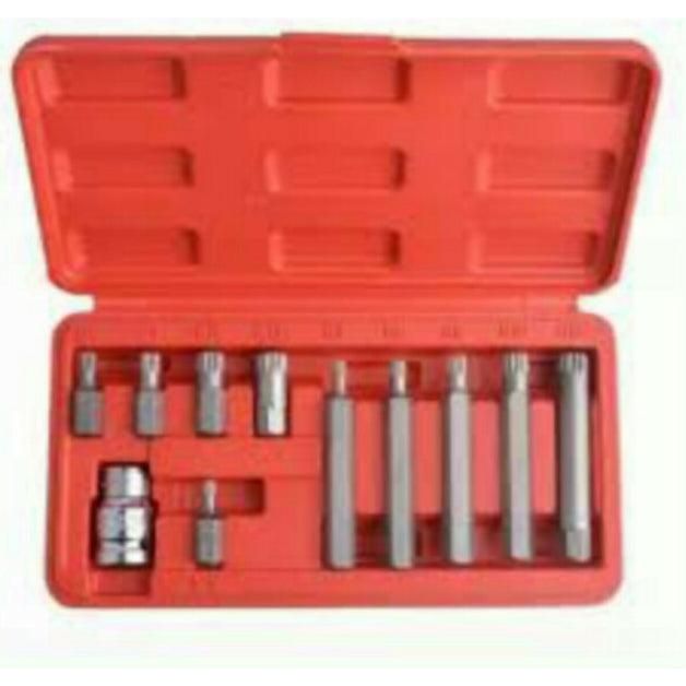 TBS-11021 11pcs. XZN Spline Bit Set | Generic by KHM Megatools Corp. Main image