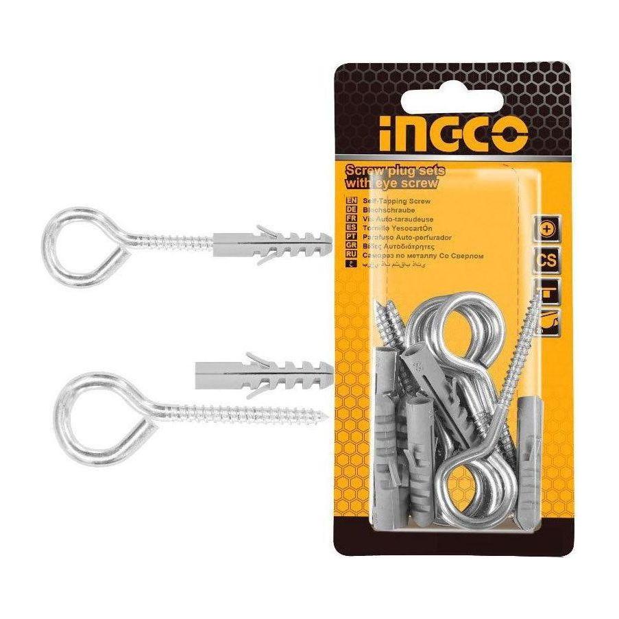 Ingco Screw Plug Sets w/ Hook (Tox) Secondary image