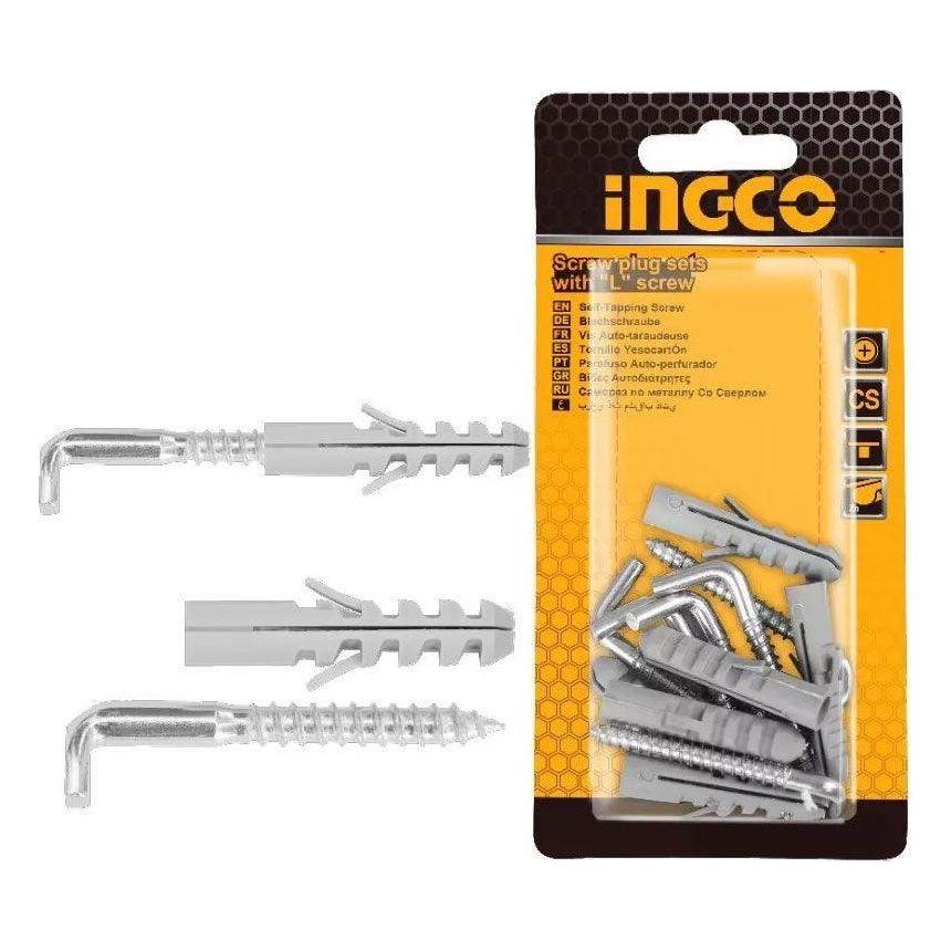 Ingco Screw Plug Set w/ L-Screw (Tox) - KHM Megatools Corp. Main image
