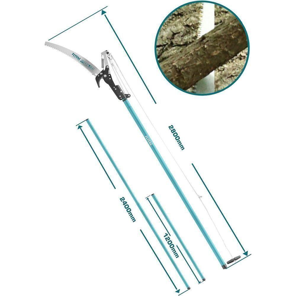 Total THEPS25281 Tree Pruner / Extendable Pole Saw | Total by KHM Megatools Corp. Main image
