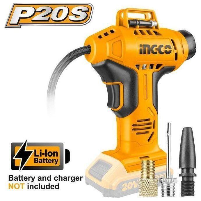 Ingco CACLI12011 20V Cordless Air Compressor (Bare) - KHM Megatools Corp. Main image