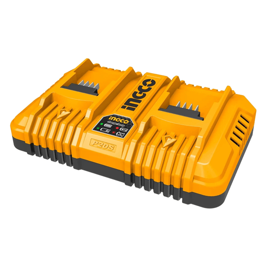 Ingco FCLI2034 20V Battery Charger (2-Slots) [P20S] - KHM Megatools Corp. Main image