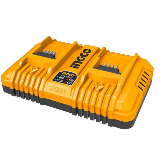 Ingco FCLI2034 20V Battery Charger (2-Slots) [P20S] - KHM Megatools Corp.