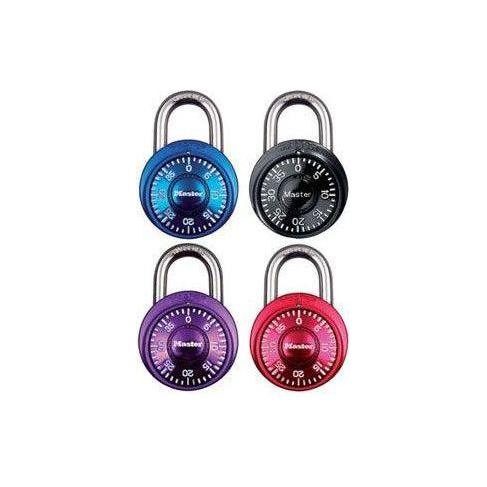 MasterLock 1533EURD Mini Fix Combination Padlock (Assorted Colors) | Masterlock by KHM Megatools Corp. Main image